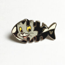 Disney Pin Hong Kong HKDL Hidden Mickey HM Cat Fish Bone Figaro Pinocchio Cute picture