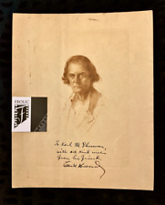 ELBERT HUBBARD Illustration Signed / Autograph JSA Full (LOA) Famous U.S Writer picture