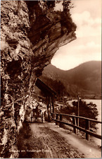 Wagon Road Norheim Sound Norway Trinks-Bildkarte Postcard RPPC picture