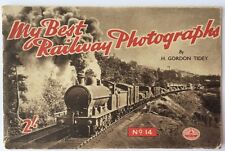 Booklet My Best Railway Photographs Trains 1906 to 1949 UK Locomotives AS IS Vtg picture