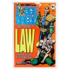 Judge Dredd (1983 series) #1 in Very Fine + condition. Eagle comics [k^ picture