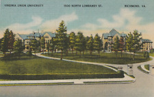 Vintage Linen Postcard Virginia Union University Richmond Virginia Posted picture
