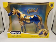 Breyer Horse GILDED 2024 Spring Decorator Metallic Blue & Gold   picture