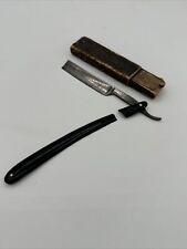 Early Van Camp Made In Germany Swastika Straight Razor Broken Handle Indian picture