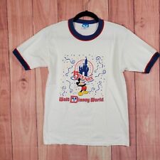 Vintage Disney T-Shirt Sz XS / S 1986 Walt Disney World 15 Years Anniversary picture
