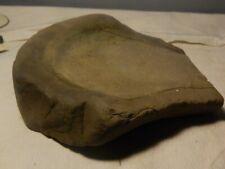 Rare Indian Artifact Horseshoe Shape Grind Stone Sandusky River Ohio Field Find picture