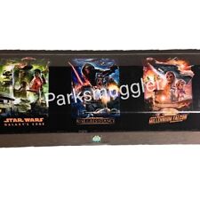 2024 Disney Star Wars Galaxy's Edge 5 Year Anniversary Posters Set of 3 Disney. picture