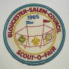1965 Gloucester Salem Council Scout Fair   Boy Scout Patch RC5 picture