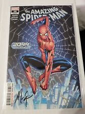Amazing Spider-Man #36 NM/MT 2099 In Trouble Signed By NICK Spencer  picture