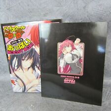HIGHSCHOOL D X D RIAS AKENO BOOST BOX w/Free Gift Art Set Fan Book 2013 Japan picture