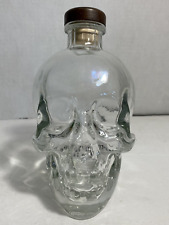 Crystal Head Vodka Skull Bottle (Empty) 750 ml w/Original Stopper By Dan Akroyd picture