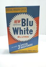 Vintage Purex Blu White Bluing Box, unopened 6 oz box, great graphics  Prop picture