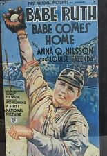 Vintage Ruth (Babe Comes Home) metal sign,In Frame picture