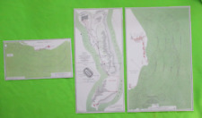 1983 Civil War Map Prints - Fort Fisher & Vicinity, North Carolina - FRAME THEM picture