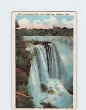 Postcard Horseshoe Falls from Goat Isle Niagara Falls Ontario Canada picture