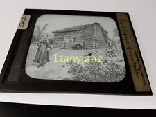 IKB Glass Magic Lantern Slide Photo BIRTHPLACE OF LINCOLN picture