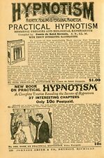 1938 small Print Ad of Practical Hypnotism Magnetic Healing & Personal Magnetism picture
