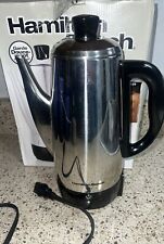 Hamilton Beach Stainless Steel Percolator  12 Cup  Model 40616 picture