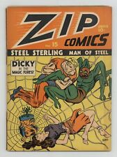 Zip Comics #15 FR 1.0 1941 picture