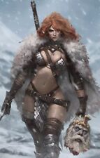 RED SONJA EMPIRE OF THE DAMNED #1 JEHEYUNG LEE VIRGIN VARIANT PREORDER 4/3 picture