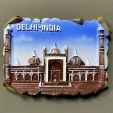Delhi India Tourist Travel Gift Souvenir 3D Resin Refrigerator Fridge Magnet picture