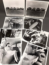 c.1930s-1940s LINCOLNS - Mixed Lot of 8 Vtg Photos Gelatin Silver Historical picture