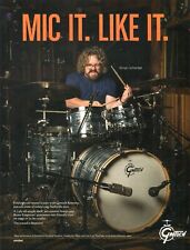 2018 Print Ad of Gretsch Renown Drum Kit w Chris Fryar at Southern Ground Studio picture