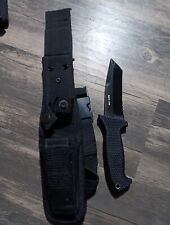 Rare CRKT M60 SOTFB Tanto Knife & Sheath picture