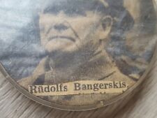 WW2 Original German SS officer , Rūdolfs Bangerskis badge picture