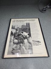 1974 Print Ad Colgate Toothpaste Walt Frazier Knicks Basketball Framed 8.5 X 11 picture