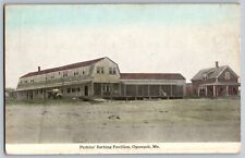 Ogunquit, Maine ME - Old Perkins Bathing Pavilion - Vintage Postcard - Unposted picture