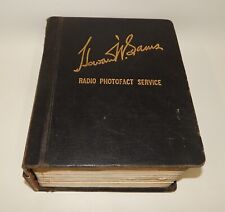 Thomas W Sams Radio Photofact Service Large 1954 Service Manual picture