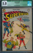 Superman #65 ⭐ CGC 5.0 Qualified ⭐ 1st Mala, Kizo, U-Ban & Krypton foes DC 1950 picture