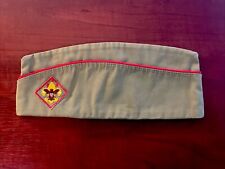 Vintage Boy Scouts Of America Hat Official Garrison Beret BSA - Large 7-7/8