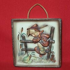 Vintage MJ Hummel Retreat to Safety Wall Plaque Hanging Decor picture