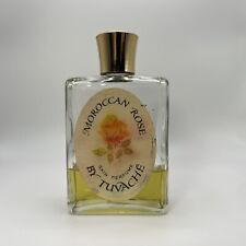 RARE Vintage Moroccan Rose Skin Perfume By Tuvache 4 Fl Oz 25% Full NY picture