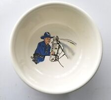 Hopalong Cassidy 1950's Cereal Bowl ~ W.S. George 5