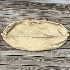 Vintage Boy Scouts of America National Council Khaki Canvas Duffel Bag 35