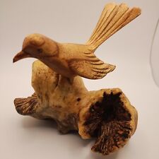 Olive Wood Bird On A Branch picture