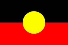 ABORIGINAL AUSTRALIAN Flag New 5 x 3 FT Polyester picture