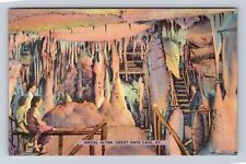 Great Onyx Cave KY-Kentucky, Bridal Altar, Antique, Vintage Souvenir Postcard picture