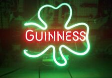 New Guinness Shamrock Clover Neon Light Sign 17