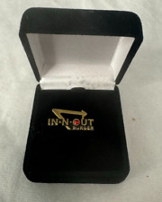 IN N OUT BURGER 10 Year Employee Work Pin Tie Pinback with RUBY DS20 picture