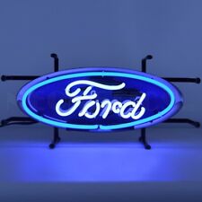 Ford Oval Junior Car OLP Sign Dealer Banner Licensed Neon Sign 17