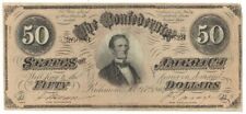 Confederate $50 Note - Confederate Paper Money - Paper Money - US - Confederate picture