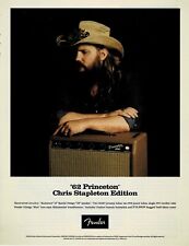 CHRIS STAPLETON - FENDER AMPS - 2019 Print Advertisement picture
