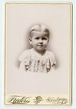 Cabinet Photo - Very Cute Little Girl, Lace on Top & Necklace, Pennsylvania  picture