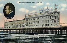 Postcard C-1910 California Ocean Park Nat Goodwin's Cafe occupation CA24-359 picture