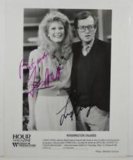 Larry King & Fawn Hall Autographed 8