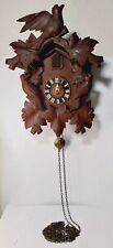Vintage Regula Germany Black Forest 8 Day Cuckoo Clock Parts Repair Birds picture